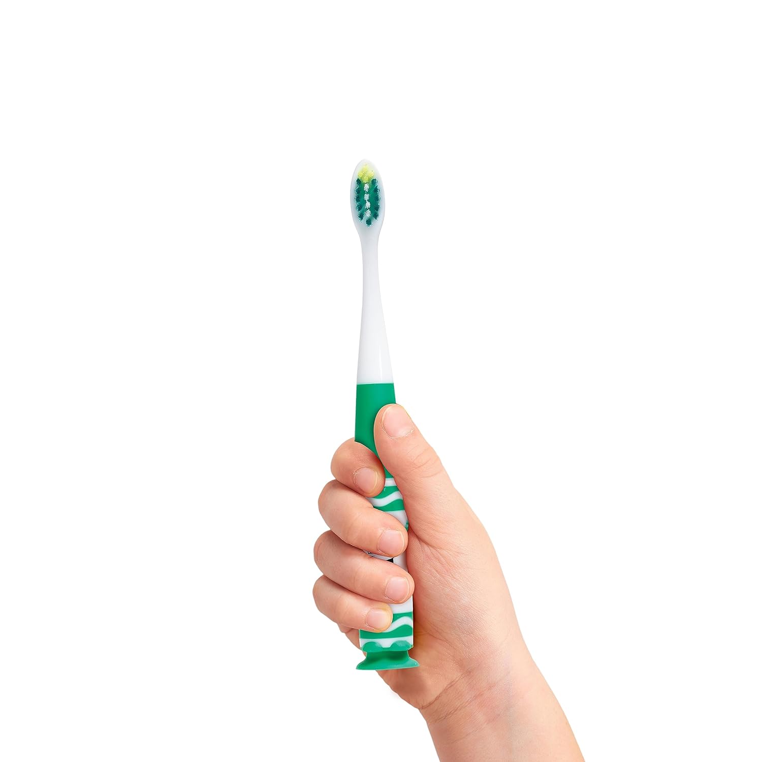 GUM Crayola Pip-Squeaks – Cepillo de dientes para niños pequeños, cerdas ultra suaves y estrechas, cabeza cónica para eliminar suavemente la placa