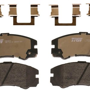 TRW Pro TRM0579 Juego de pastillas de freno de disco para Isuzu Trooper 1992-2002, frontal y otras aplicaciones TRW Pro TRM0579 Juego de pastillas de freno de disco para Isuzu Trooper 1992-2002, frontal y otras aplicaciones