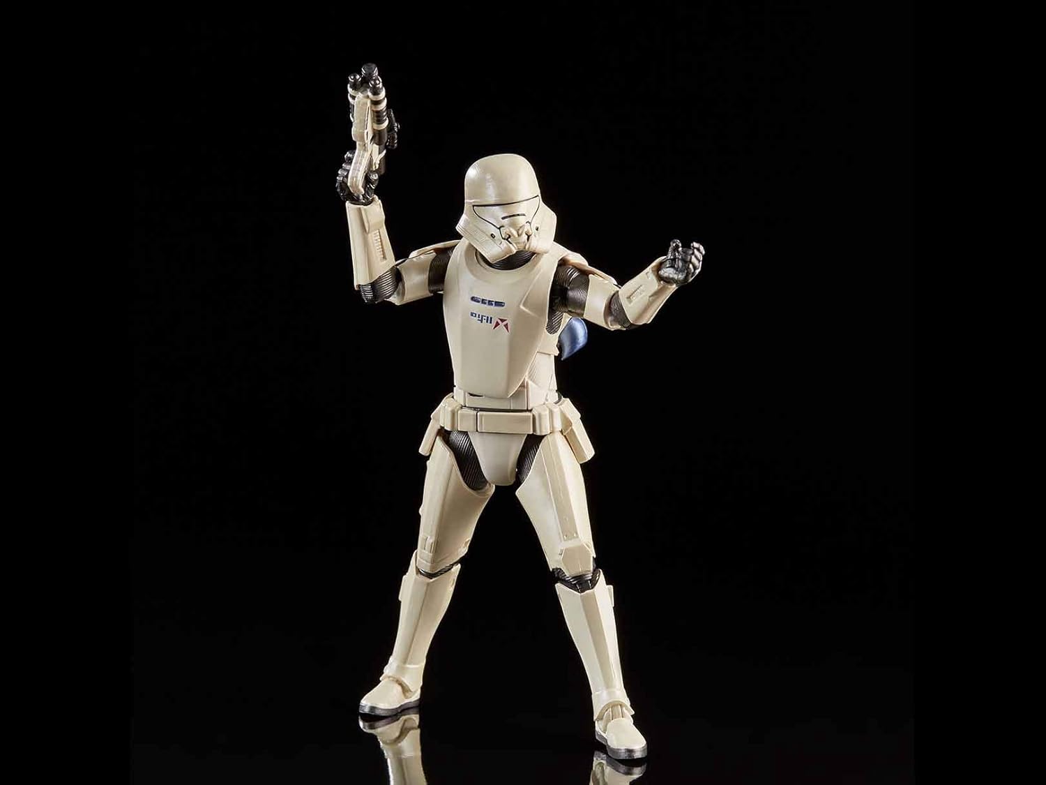 Star Wars The Rise of Skywalker Black Series First Order Jet Trooper – Figura de acción exclusiva grafito carbonizado, metálico