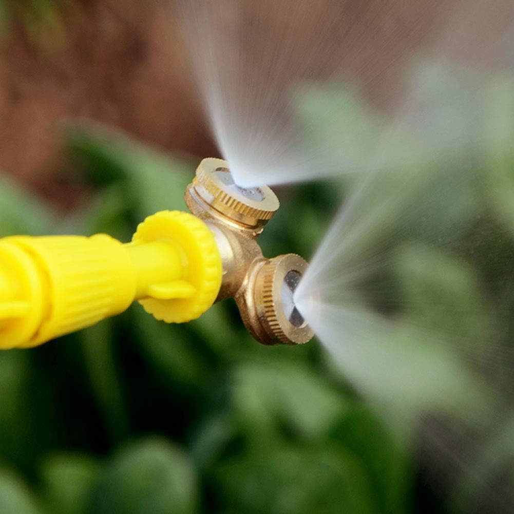 Fydun 3Pcs G12 D Garden Irrigation Sprinklers Copper Misting Sprayer Nozzle Wate Tools 3Pcs G12 D Garden for Family