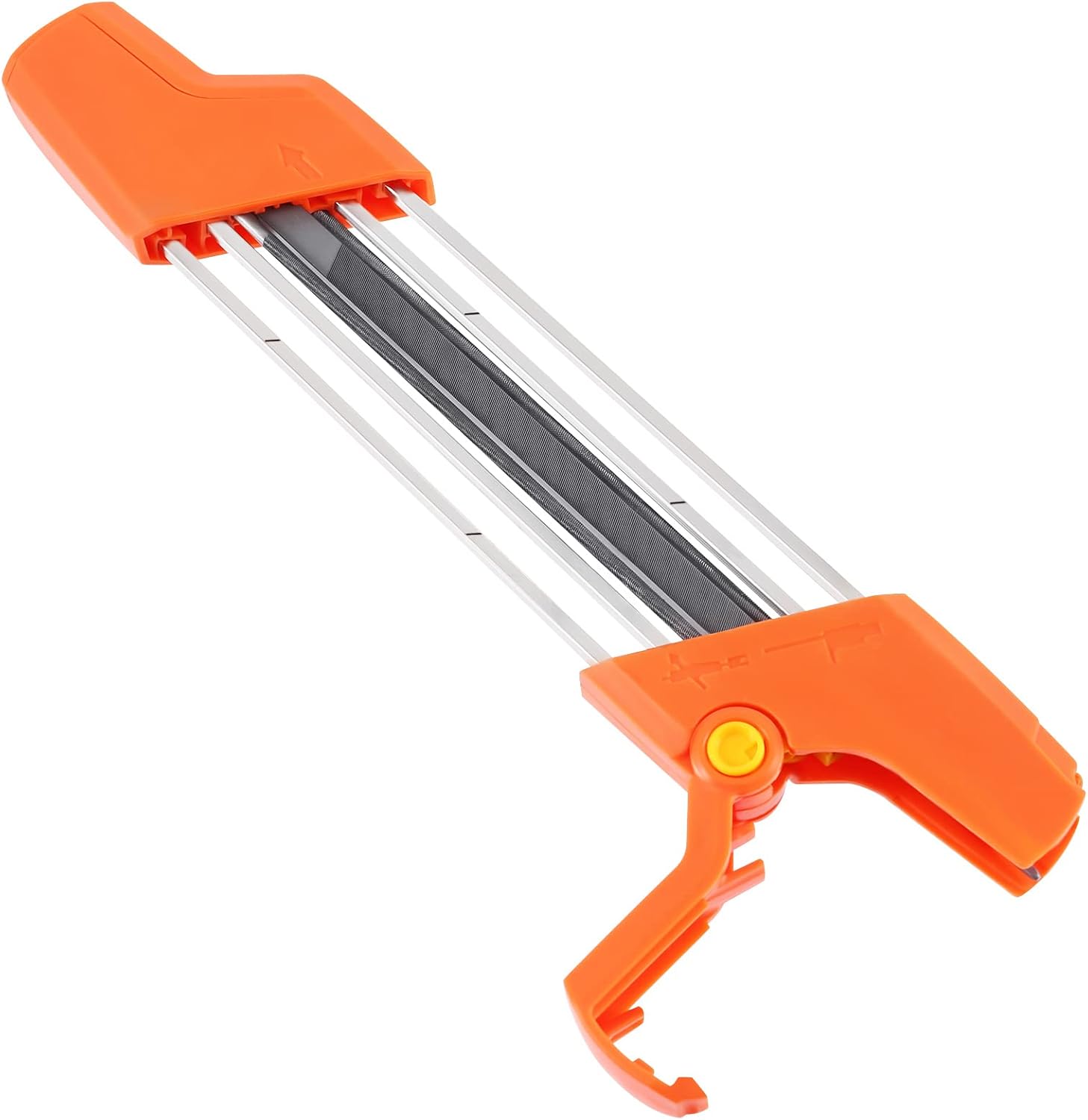 Afilador de cadena de motosierra 2 en 1, sacapuntas de cadena de 0.189 in para cadena de sierra de 0.325 pulgadas (.325 pulgadas P 0.189 in)