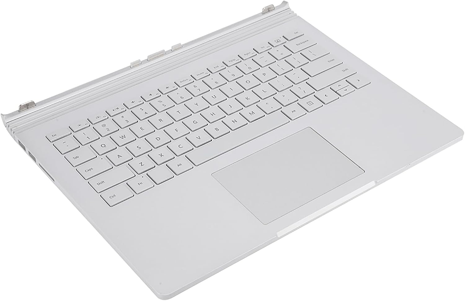 Fydun para Surface Book, teclado de reemplazo pc panel frontal 1 1704 1705 multifuncional plata para portátil portátil
