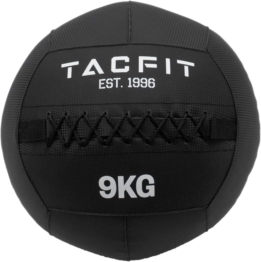 TACFIT Soft Shell – Pelota de medicina para entrenamiento de fitness