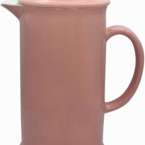 Cafetera de prensa francesa, cerámica vintage, 34 onzas, con aislamiento, retención de calor, apta para lavavajillas (rosa) Cafetera de prensa francesa, cerámica vintage, 34 onzas, con aislamiento, retención de calor, apta para lavavajillas (rosa)