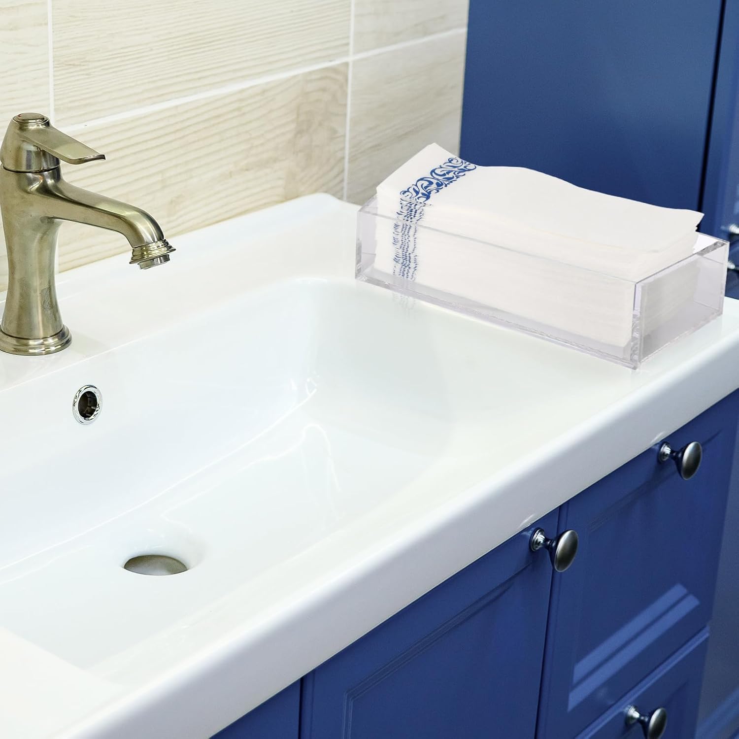 Paquete de 200 servilletas desechables de lino, elegantes servilletas de papel decorativas, suaves y absorbentes, toallas de invitados para baño,