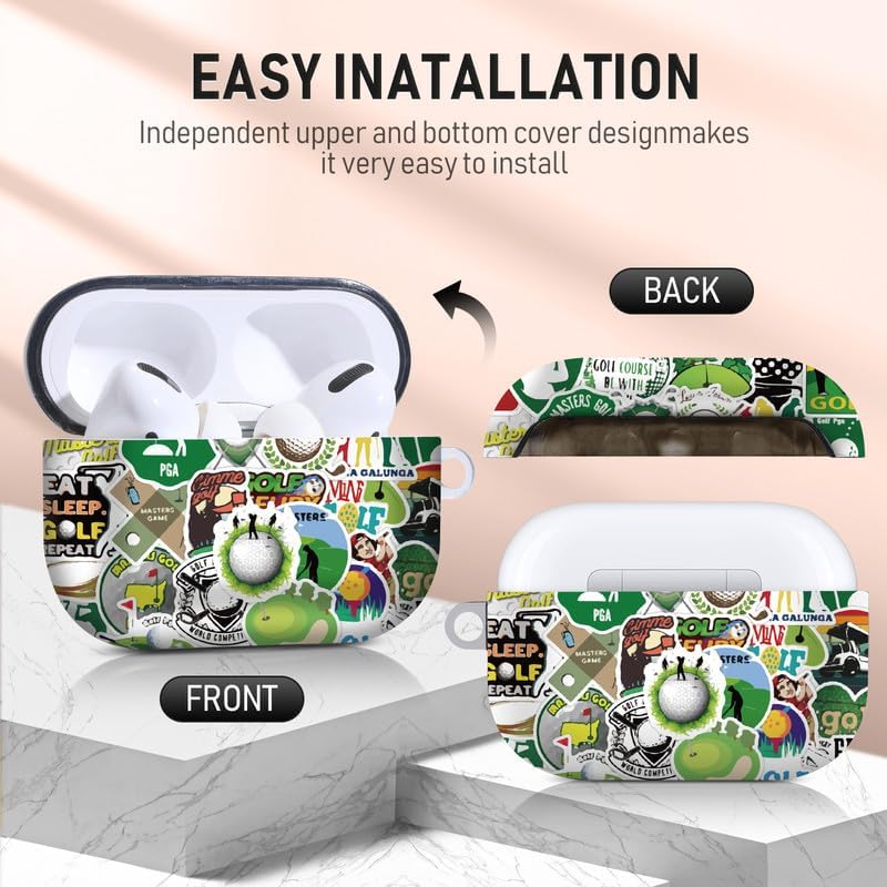 Funda protectora de silicona para AirPods Pro 2 con diseño de estrella deportiva para AirPods Pro 2, juego de pelota, portátil y a prueba de golpes