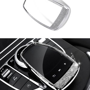 CONGCONG Para Mercedes Benz Interior Media Control Cubierta Bling Crystal Accesorios Compatible con Mercedes-Benz Accesorios CONGCONG Para Mercedes Benz Interior Media Control Cubierta Bling Crystal Accesorios Compatible con Mercedes-Benz Accesorios