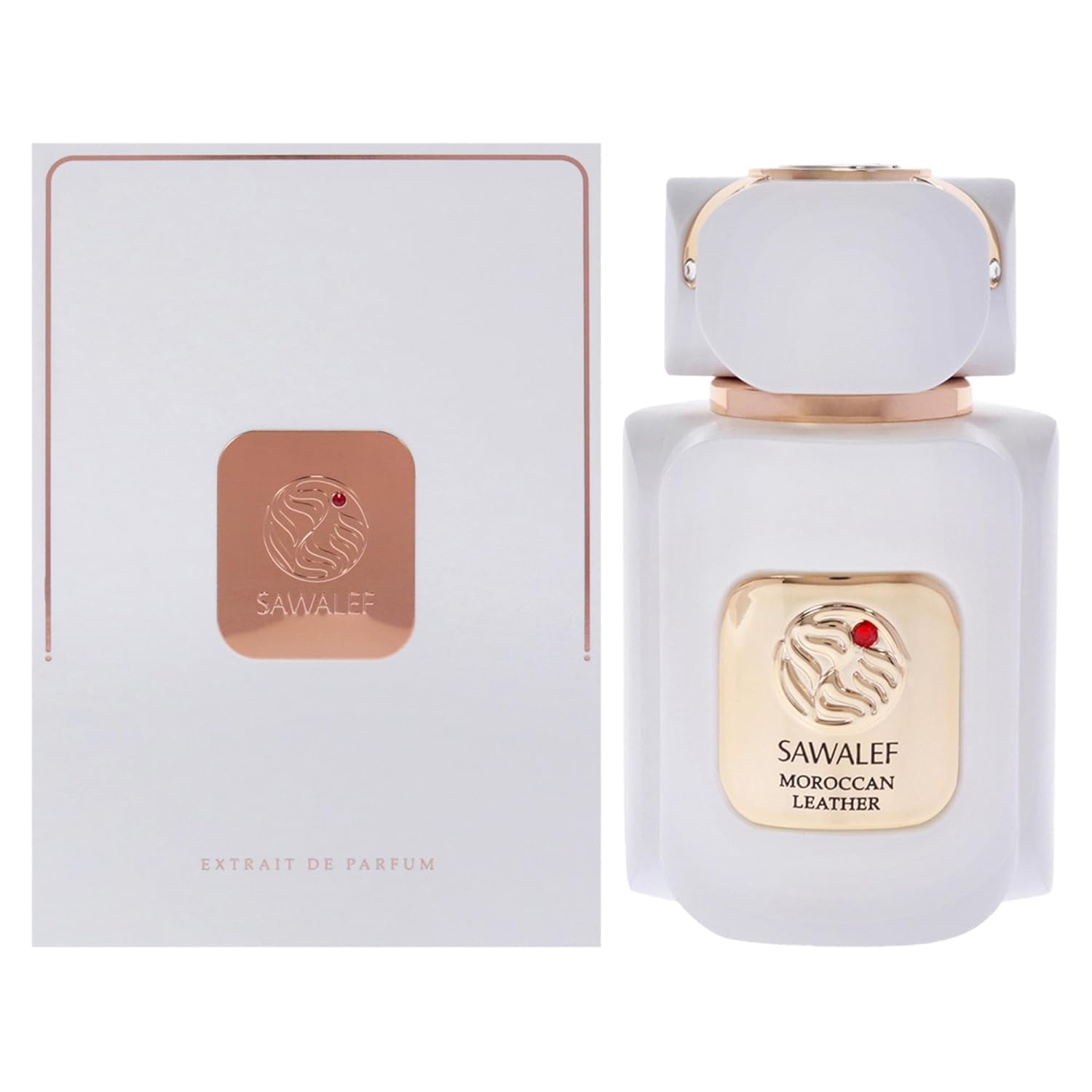 Sawalef – Cuero marroquí por Swiss Arabian  Fragancia floral inspirada en el cuero Extrait De Parfum  Azafrán rico, frambuesa, cardamón, flor de