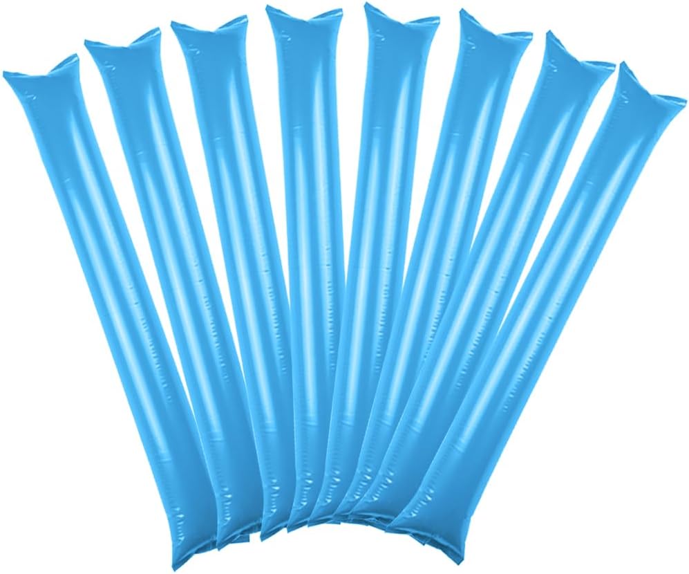 UBIOER 100 unidades de palitos de trueno para animar gruesos Bam Bam Bam Cheerleading Noise Makers Globos para eventos deportivos, baile,