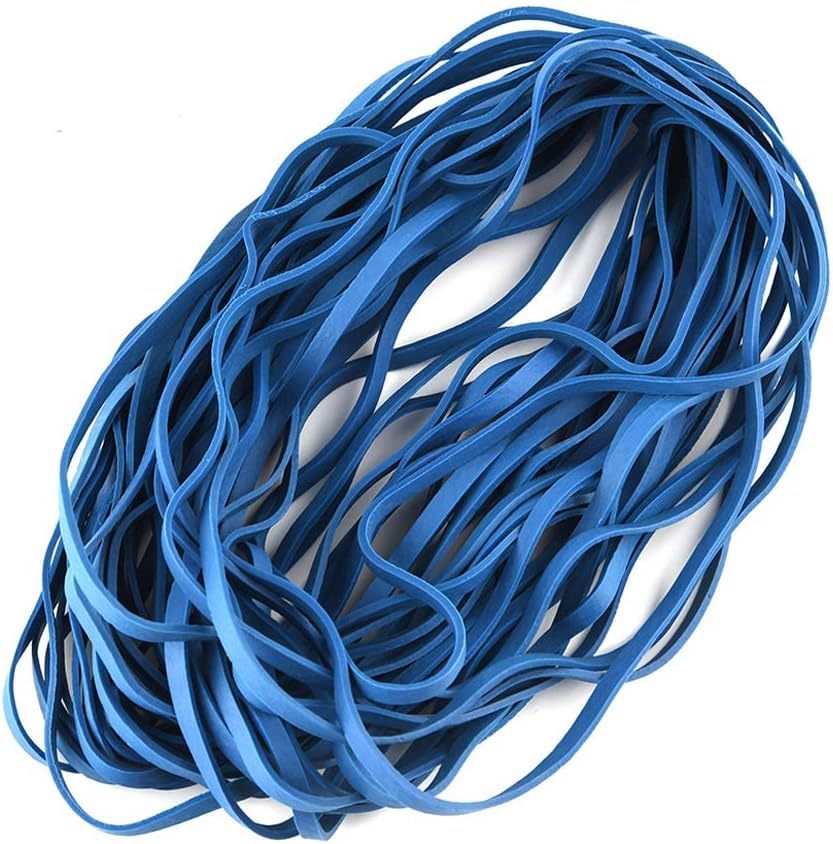 Bandas de goma grandes, 60 bandas de goma grandes y resistentes, bandas elásticas fuertes para suministros de oficina, carpetas de archivos, botes