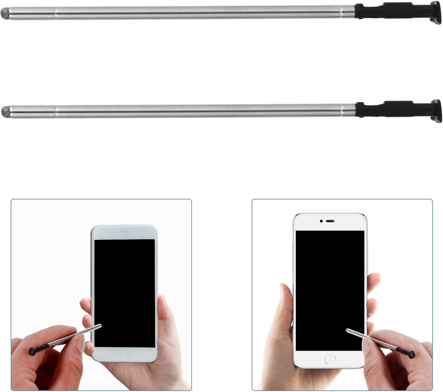 Hemobllo 2 lápices capacitivos para pantalla táctil, compatible con LG Stylo 4 (táctil)
