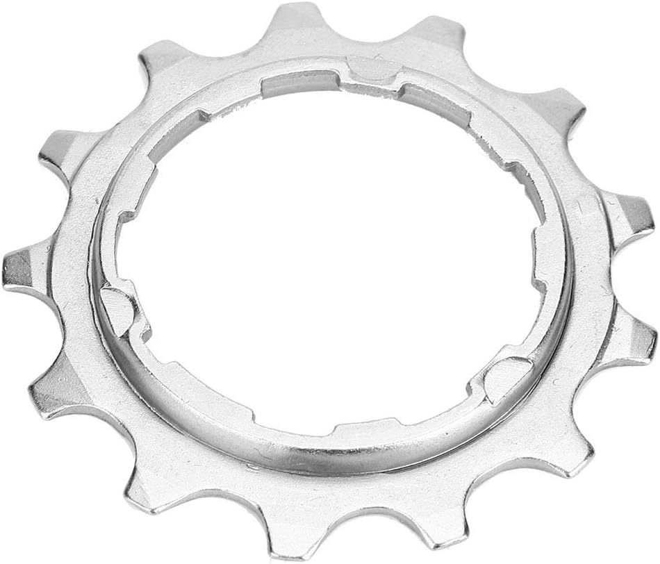 Keenso Piezas de rueda libre de bicicleta,Piezas de rueda libre de bicicleta de acero de alta resistencia Cog bicicleta de montaña para engranaje