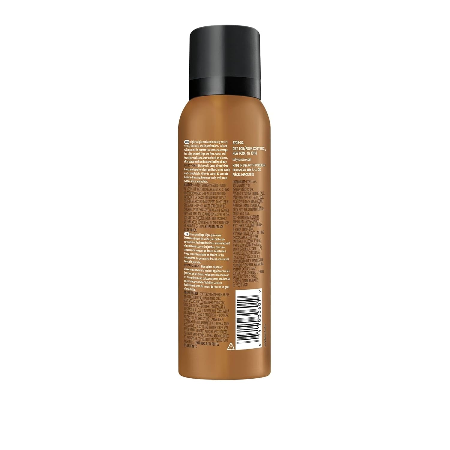 Sally Hansen Airbrush piernas maquillaje profundo brillo 4.4 oz
