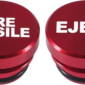 2 piezas de cubiertas de metal para cigarrillos, accesorios de decoración de automóvil, tapa de aleación de aluminio, accesorios de repuesto 2 piezas de cubiertas de metal para cigarrillos, accesorios de decoración de automóvil, tapa de aleación de aluminio, accesorios de repuesto