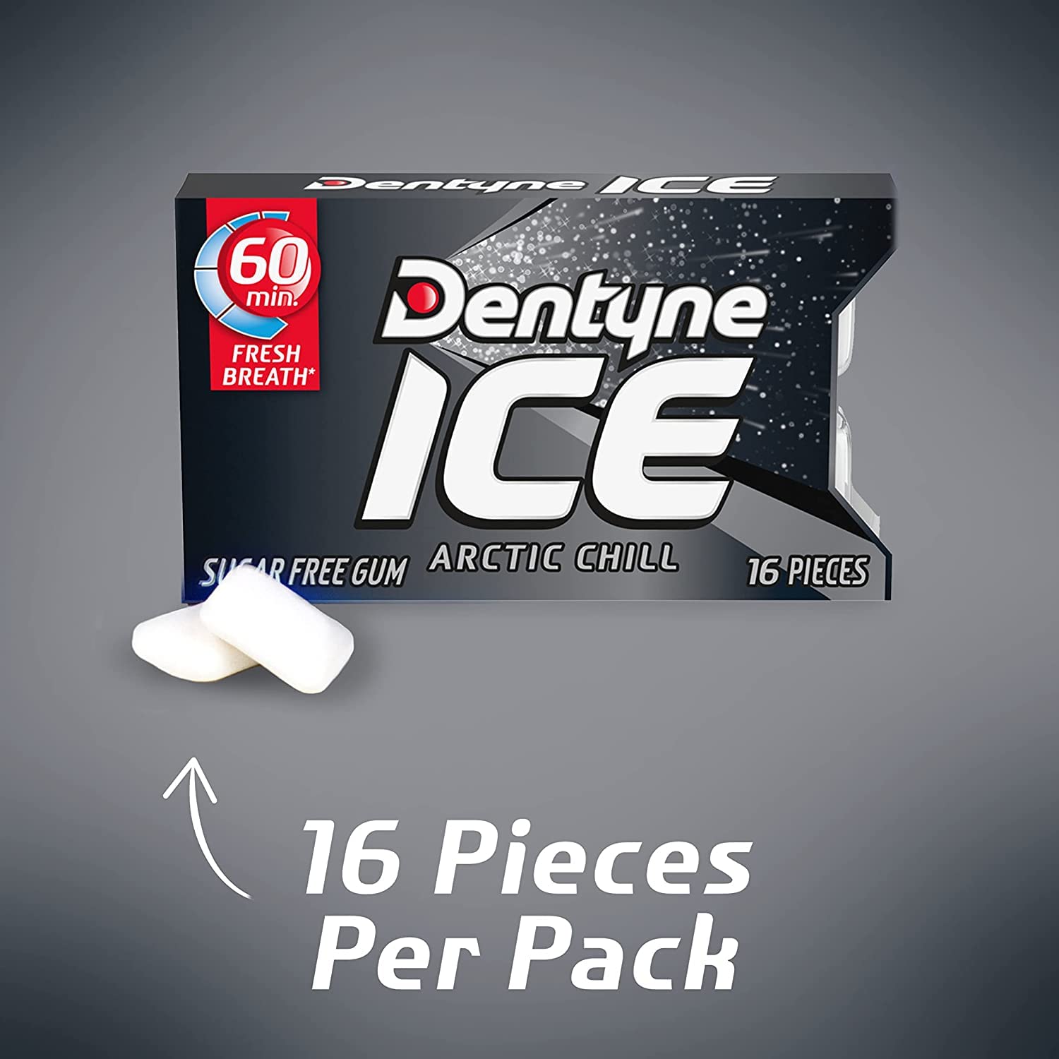 Dentyne Fire & ICE – Dentyne Fire Spicy Cinnamon (5) y Dentyne Ice Arctic Chill (5) goma de mascar sin azúcar. Total de 10 paquetes en una caja de