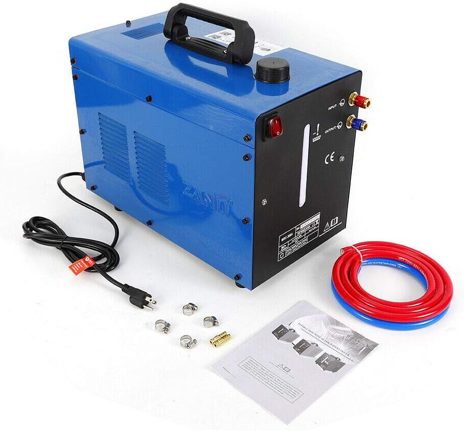 Monofásico TIG Soldador Antorcha de Agua Refrigerador con Alarma de Flujo 0.35MPA 110V60HZ 2.2GAL Soldador Refrigerador de Agua Miller Soldador 1