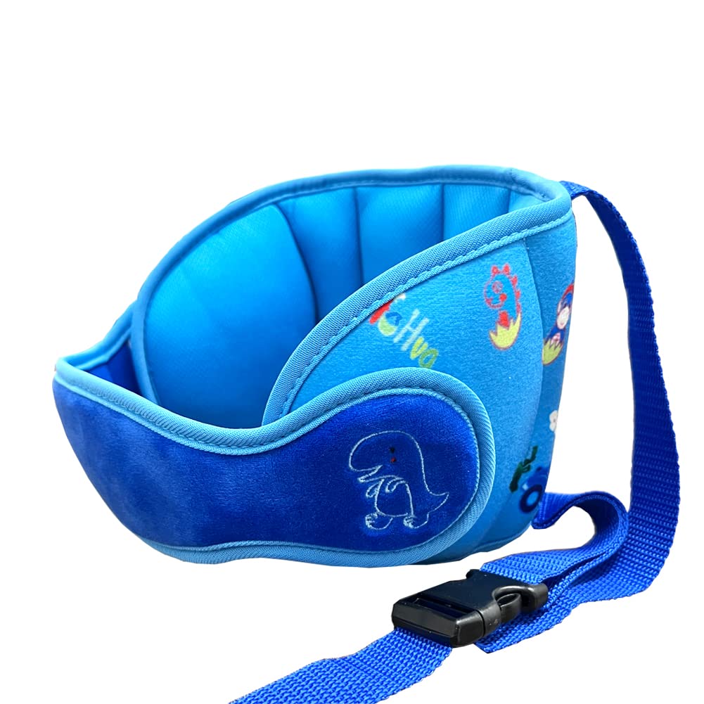 Soporte para la cabeza del asiento de automóvil para niños pequeños, soporte ajustable para el cuello, correa para la cabeza, correa para la cabeza,