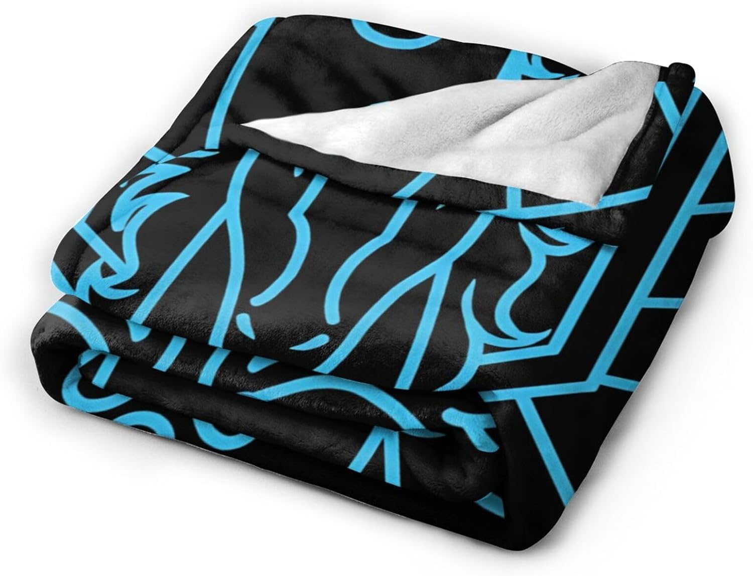 Saint Seiya – Manta de franela súper suave de microforro polar ultrasuave para sofá, cama, sofá, viajes, campamento, 80 x 60 pulgadas