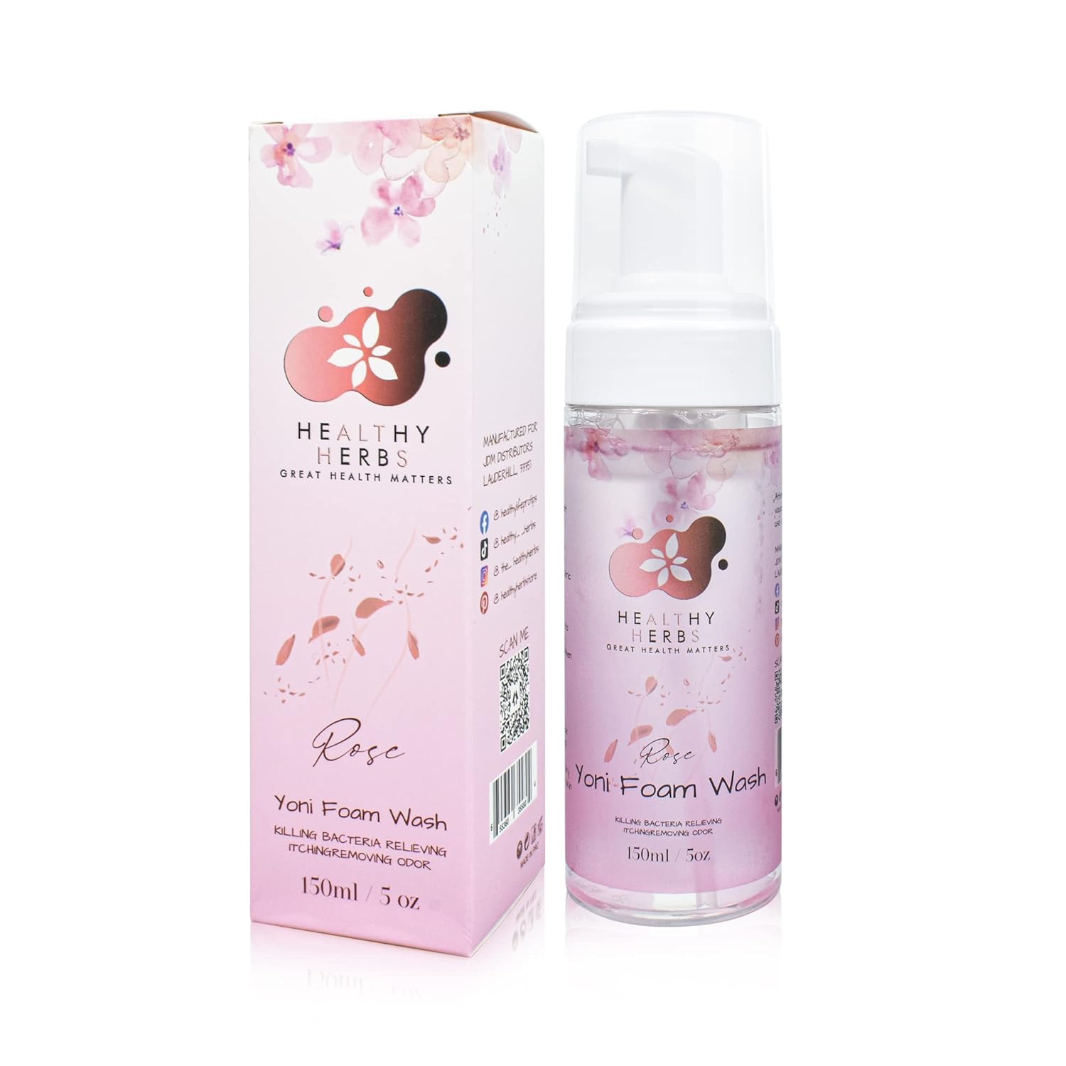 Yoni – Jabón de espuma femenina (5 onzas) para mujer, limpieza de olores, apoyo menstrual, restaura el equilibrio del PH, ayuda y alivia la picazón