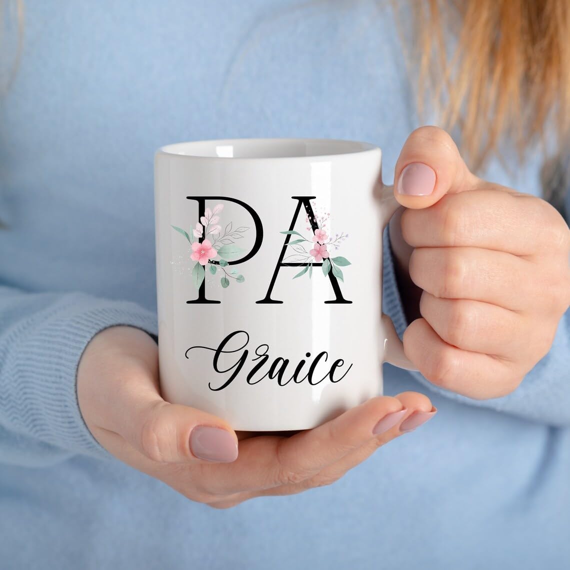Taza personalizada para asistente médico, taza PA con nombre personalizado, regalos de asistente médico, regalos de PA, regalo de graduación PA para