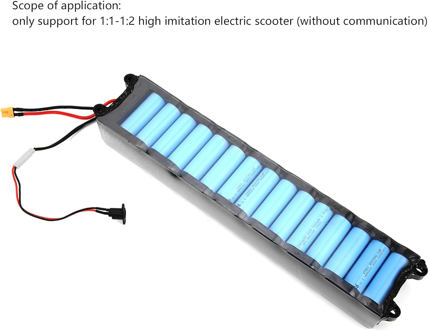 CHICIRIS Batería de scooter eléctrico, 6600 mAh 36 V batería Ebike, accesorio de repuesto de scooter de batería, paquete de batería para scooter