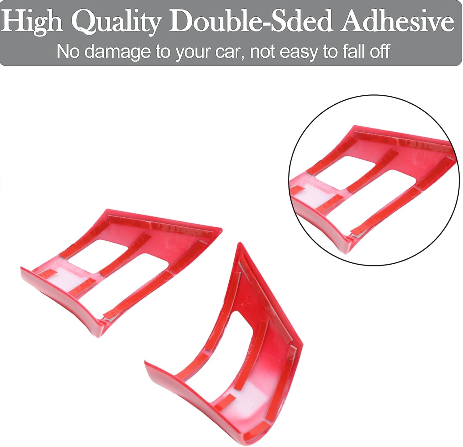 Cubierta del marco del botón del volante de automóvil para Corvette C6 Z06 ZR1 2005-2013 Accesorios de interior Calcomanía, calcomanías de estilo