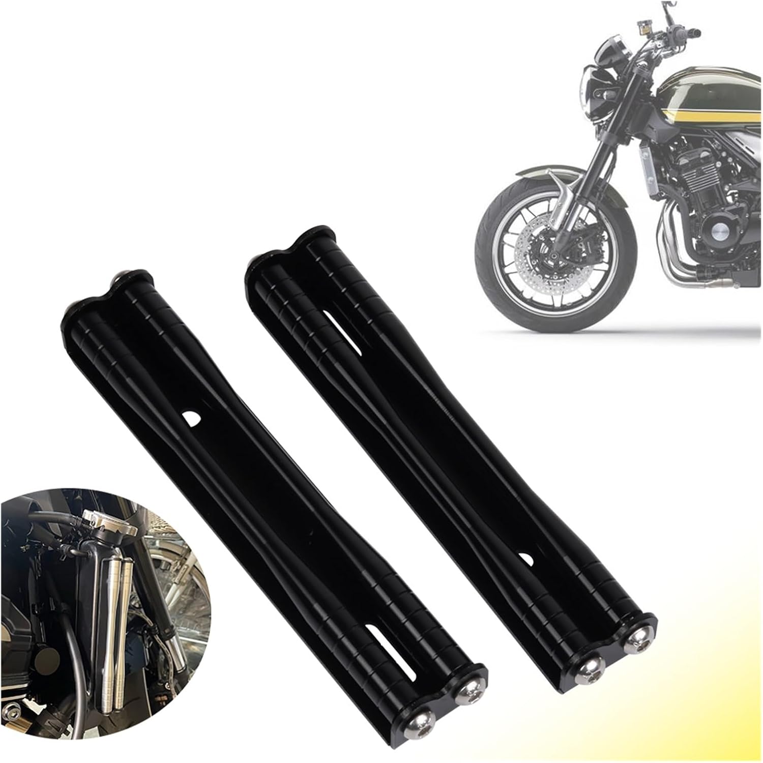 Juego de varillas laterales para radiador de motocicleta para Kawasa y ki Z900RS Cafe Z 900 Z900 RS protección barra lateral guardia accesorios