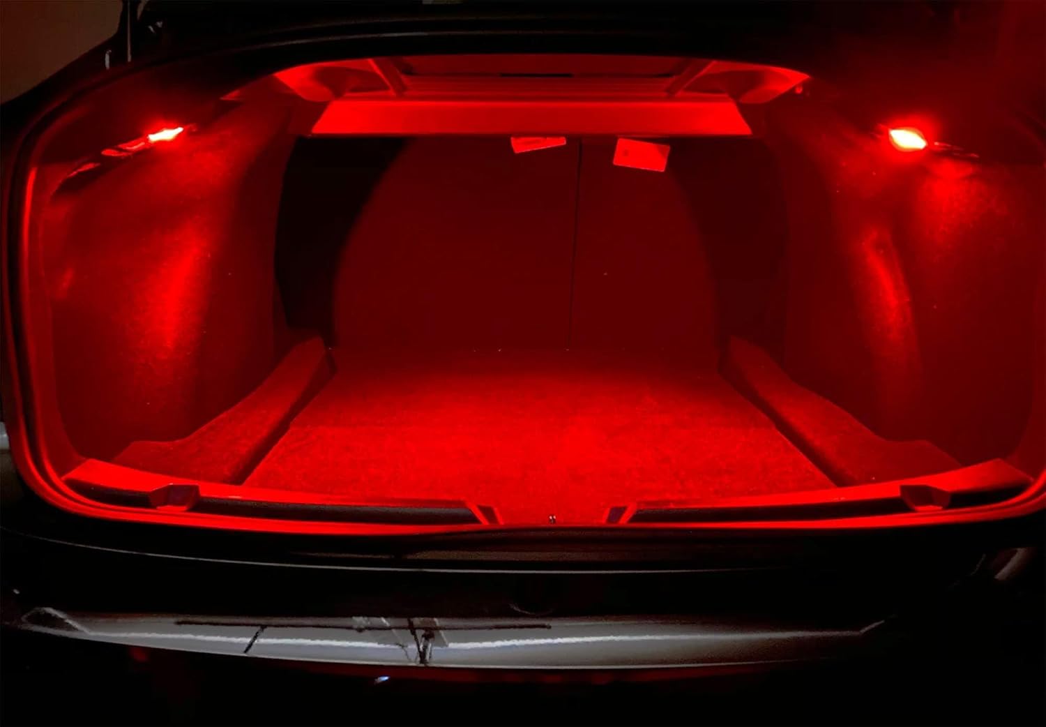 iJDMTOY Conjunto de luz LED para maletero de 2 W, de alta potencia, color rojo brillante, para área de carga, compatible con Honda, compatible con