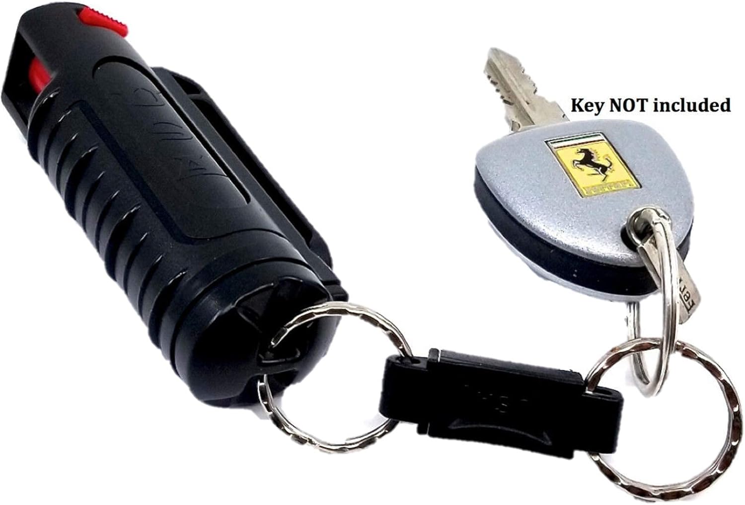Police MAGNUM Llavero de pimienta en spray para defensa personal – estuches moldeados por inyección