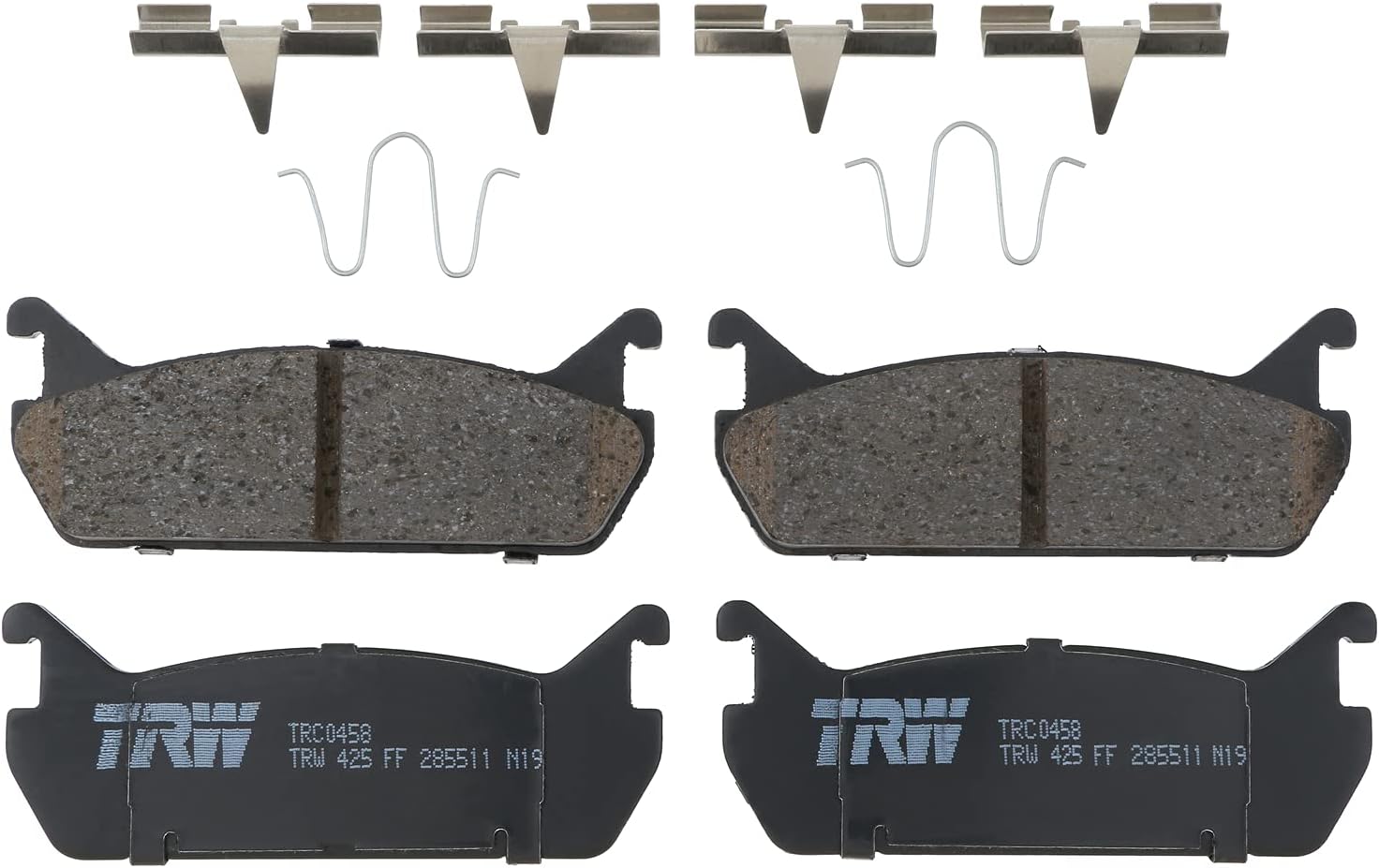TRW Pro TRC0458 Juego de pastillas de freno de disco para Mazda Miata 1991-1993, traseras y otras aplicaciones