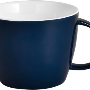 Porcelain Mug 30 OZ, Oversized Soup Cup or Jumbo Mug for Coffee, Oatmeal, Gumbo, Salad, Microwave and Oven Safe, Cool Blue Porcelain Mug 30 OZ, Oversized Soup Cup or Jumbo Mug for Coffee, Oatmeal, Gumbo, Salad, Microwave and Oven Safe, Cool Blue
