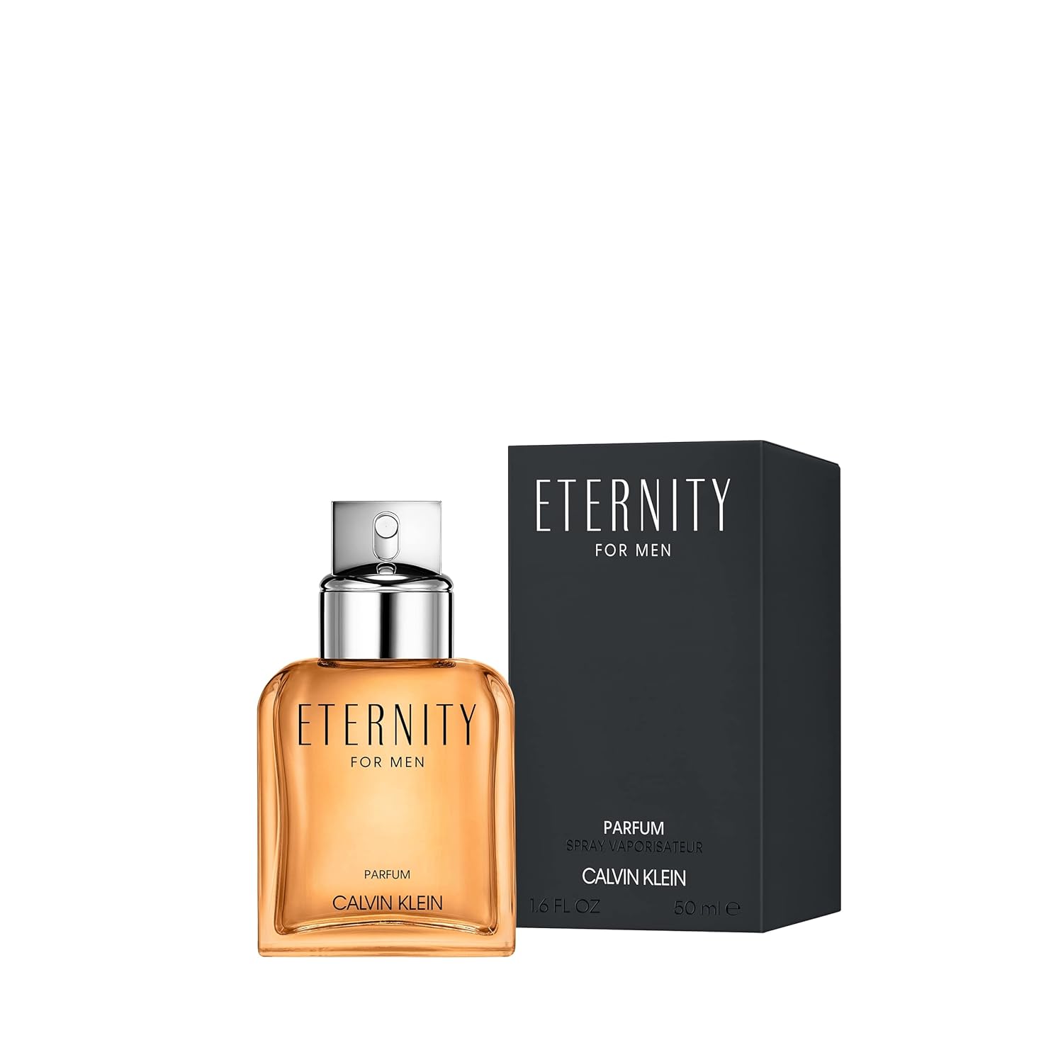 Calvin Klein Eternity Parfum – Colonia Fougère para hombre – Con notas de lavanda, extracto de ron y vainilla absoluta – Perfumes de lujo para