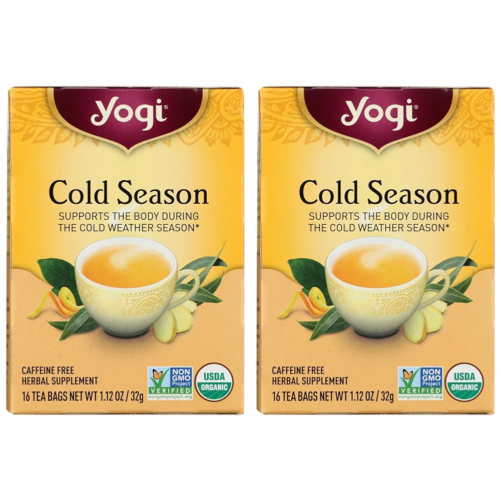 Yogi Té, estación fría, 16 unidades (paquete de 2)