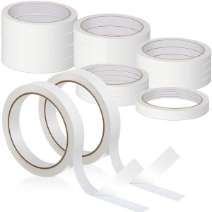 20 rollos de cinta de doble cara para manualidades, cinta adhesiva extraíble de doble cara para hacer tarjetas, manualidades, oficina, escuela, 20 rollos de cinta de doble cara para manualidades, cinta adhesiva extraíble de doble cara para hacer tarjetas, manualidades, oficina, escuela,
