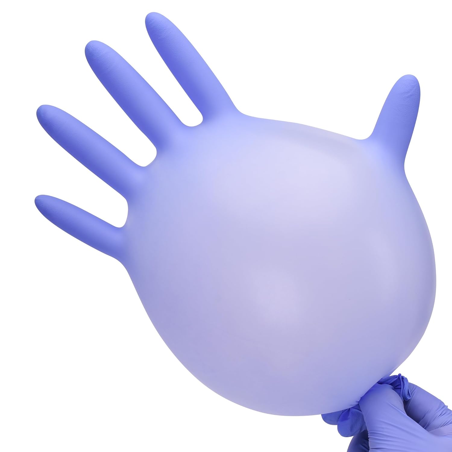 SwiftGrip Guantes desechables de nitrilo para examen, 3 mil, talla M, caja de 1000, guantes de nitrilo violeta desechables sin látex para médicos,