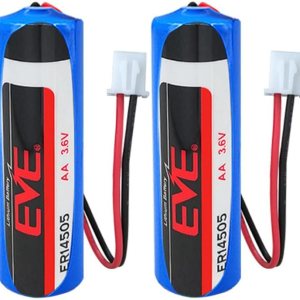 POWCAMAH Paquete de 4 baterías de litio ER14505 de 3.6 V de 2700 mAh tamaño AA para medidor de electricidad de agua, sistema de alarma de seguridad, POWCAMAH Paquete de 4 baterías de litio ER14505 de 3.6 V de 2700 mAh tamaño AA para medidor de electricidad de agua, sistema de alarma de seguridad,