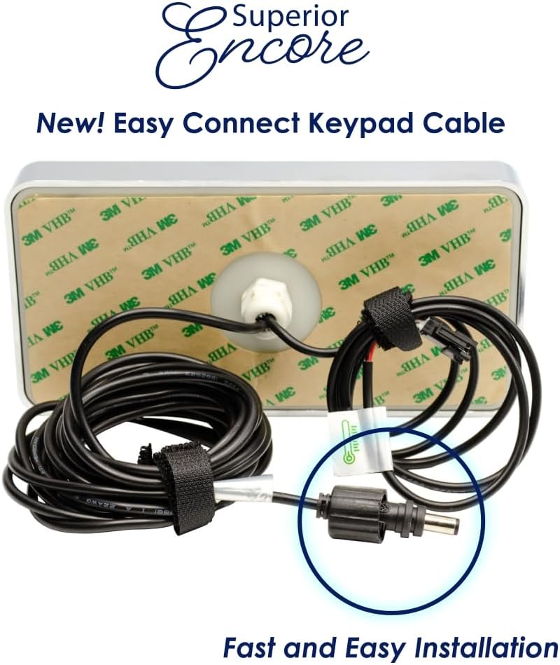 STEAM PLANET Superior Encore – Kit generador de ducha de vapor de 6 kW con teclado horizontal negro, bandeja de goteo y luz blanca, generador de