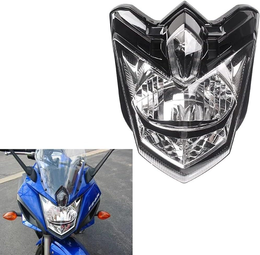 Faro delantero de motocicleta para Yamaha FZ-6R FZ6R 2009 2010 2011 2012 2013 2014 2015 motocicleta faro delantero faro delantero faro faro conjunto