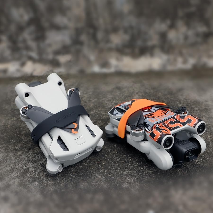 XNasu Protector de hélice para tren de aterrizaje para dron, estabilizador de hélice, cubierta de lente, protector de alas para DJI Mini 3 Pro Drone