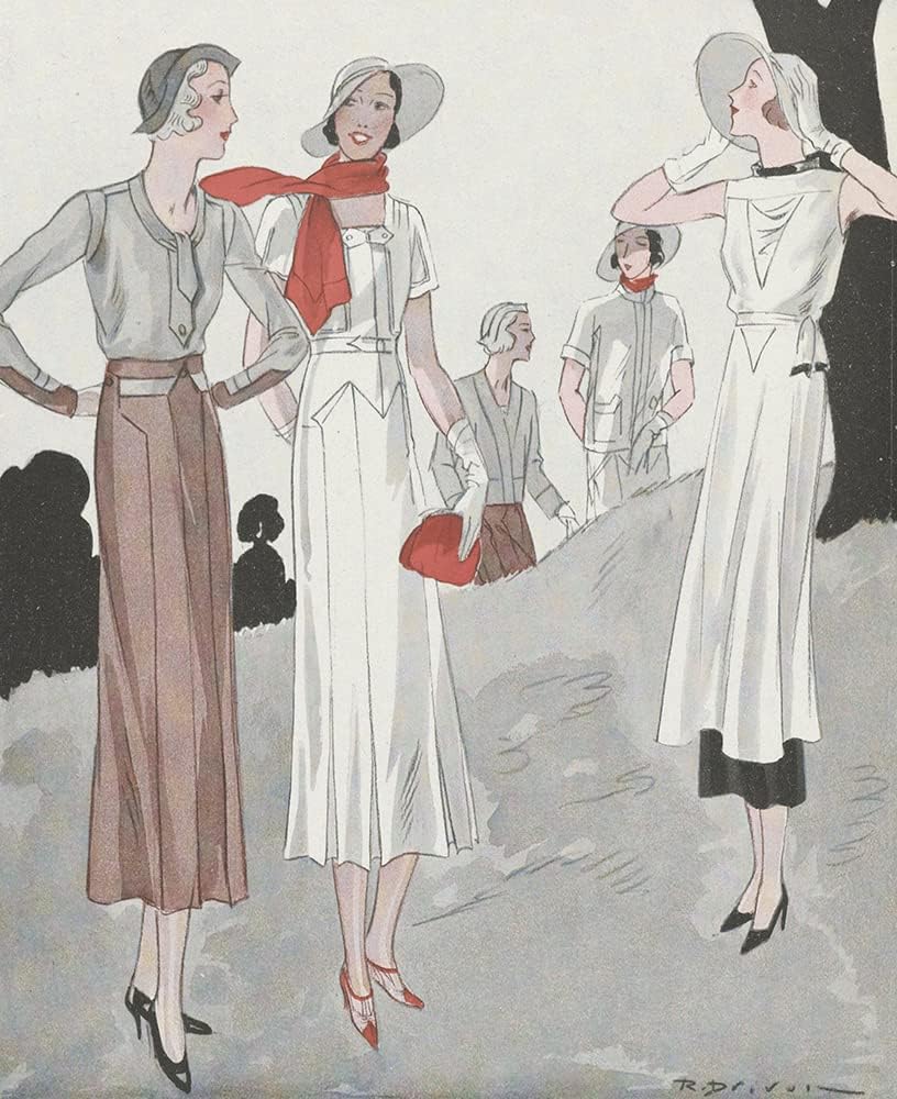ArtDirect Art – Taste – Beauty, P. 7 (1932) 36×44 UnFramed Museum Art Print Poster Ready for Framing by Anonymous