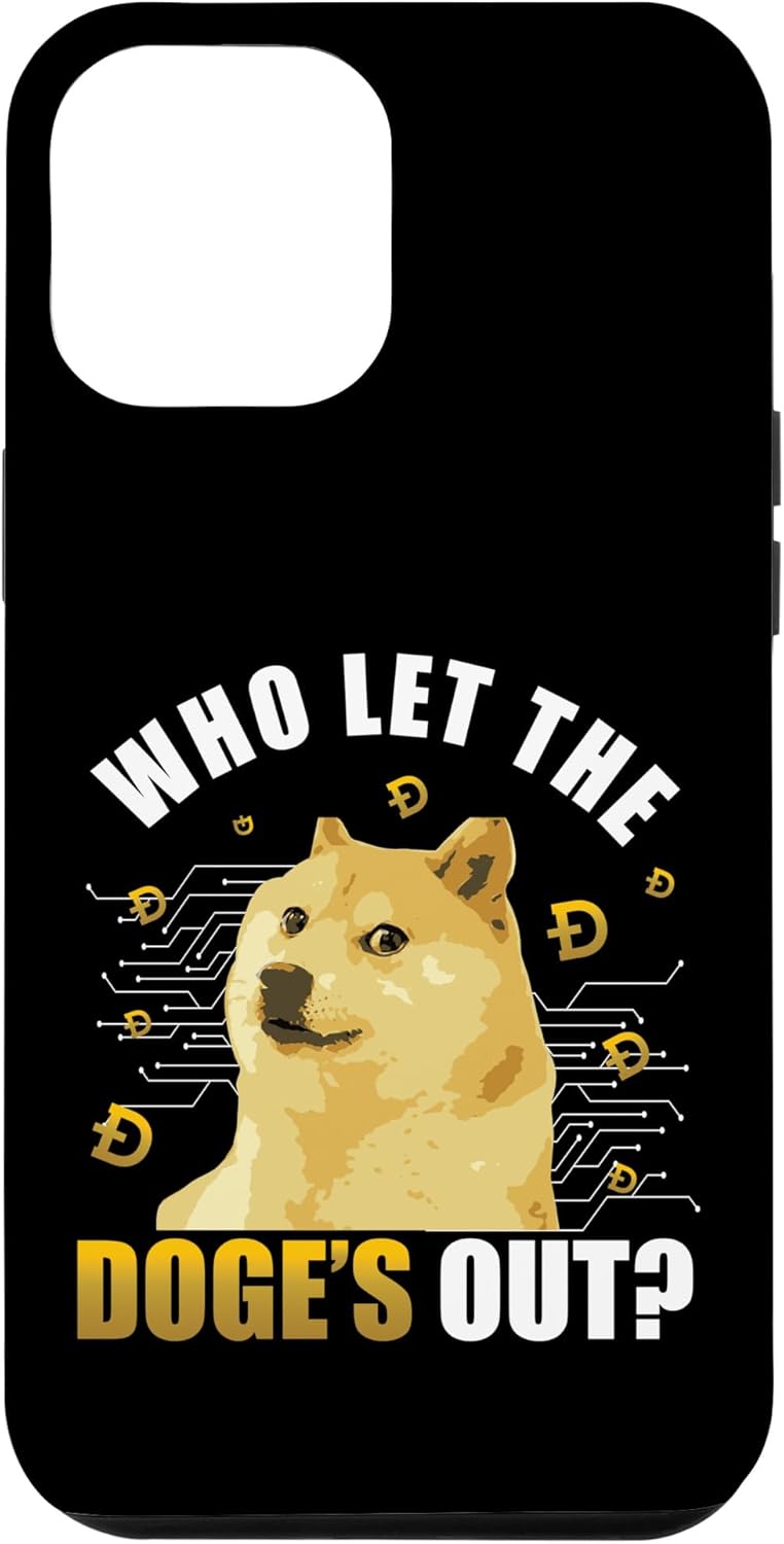 iPhone 13 Pro Max Quién dejó salir al Doge – Estuche de monedas Doge
