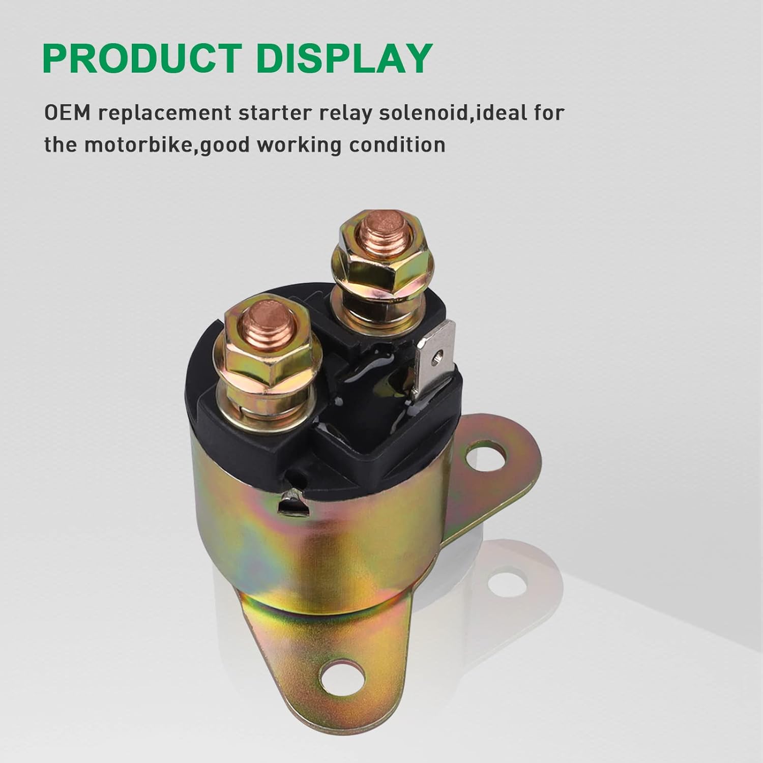 Relé solenoide de arranque GX390 para Honda GX390 GX340 GX240 GX270 8HP 9HP 11HP 13HP 188F 190F Generador de motor de gasolina de 4 tiempos Kohler