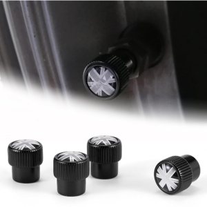 Heinmo Tapón de válvula de aire para Cooper Serie FR para neumático de automóvil, tapa antipolvo, tapones de vástago de válvula de neumático, Union Heinmo Tapón de válvula de aire para Cooper Serie FR para neumático de automóvil, tapa antipolvo, tapones de vástago de válvula de neumático, Union