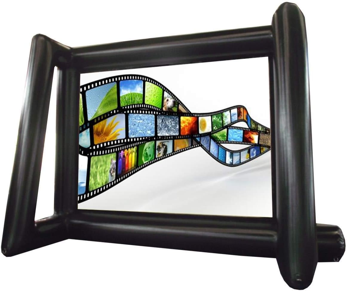 Pantalla de proyector, lanzamiento 6x4M 4.4×2.5M 16 9 200 pulgadas pantalla inflable de cine TV pantalla de visualización al aire libre pantallas de