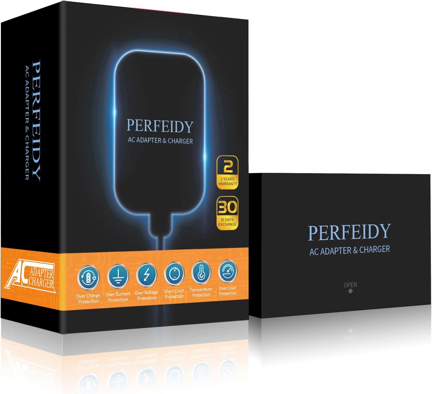 Cable de alimentación de 9 V con certificación UL para kHelfer KH8W KH8B KH8G cargador eléctrico de repuesto adaptador de CA de 6.0 pies suministro