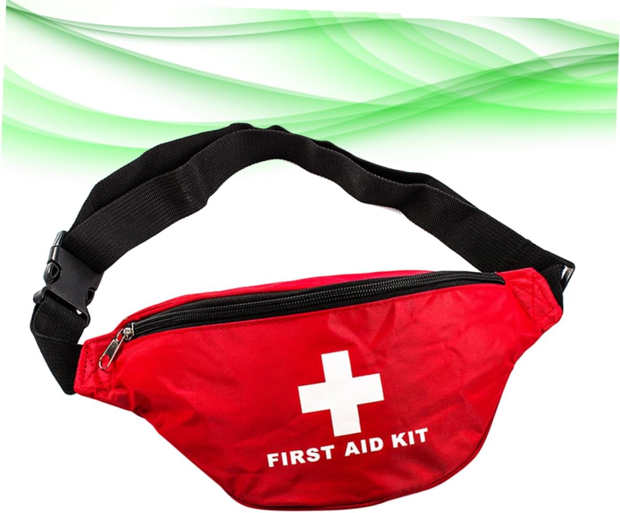 Healeved 2 unids cinturón bolsa cinturón bolso de primeros auxilios kit de cintura bolsa de cintura traje de primeros auxilios bolsa de primeros