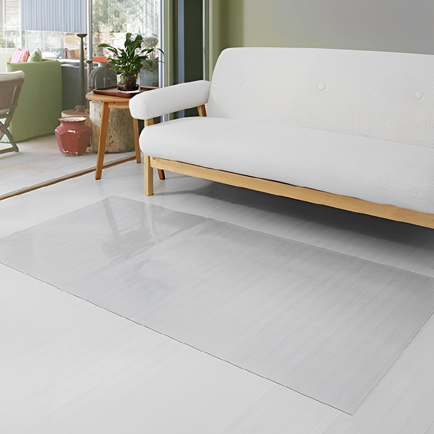 Tapete para silla de oficina para suelo de baldosas de cerámica, protector de suelo de oficina para madera dura, alfombrilla de silla transparente