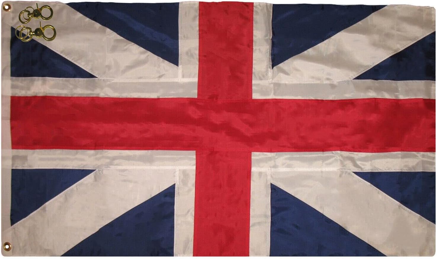 Premium 5X8 FT Embroidered Britain Colors 300D Nylon Flag 5’X8′ WCLIPS