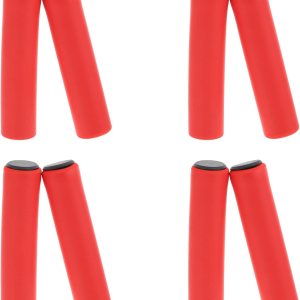 BESPORTBLE 4 pares de fundas universales de agarre de mano para motocicleta, cubiertas de esponja antideslizantes para manillar color negro BESPORTBLE 4 pares de fundas universales de agarre de mano para motocicleta, cubiertas de esponja antideslizantes para manillar color negro