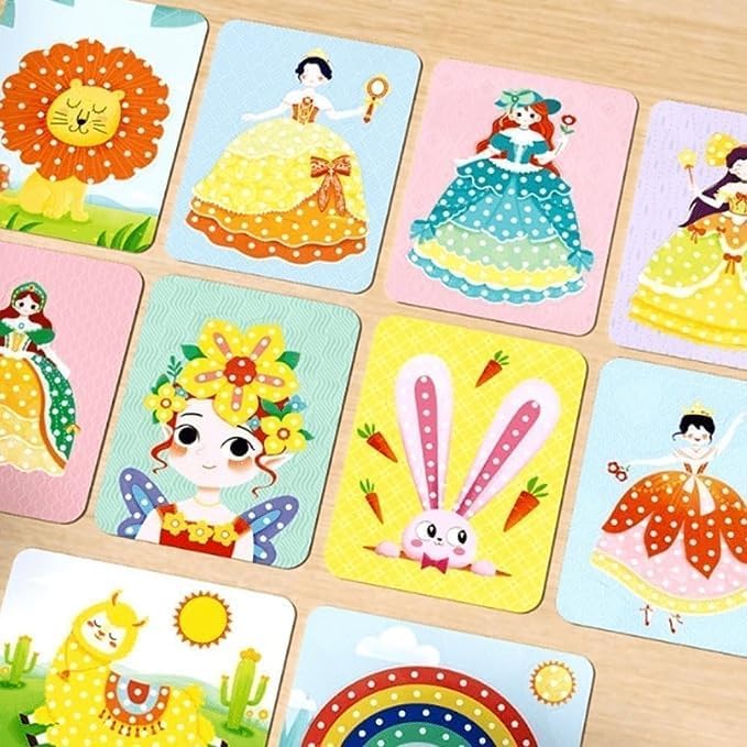 Frenesí de arte de tela, rompecabezas creativo, pintura de pinchazo, kit de bricolaje creativo de arte poke para niñas, kit de manualidades de papel